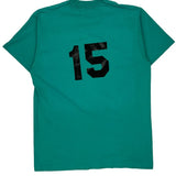 Back To Work Rehab Fruit Of The Loom Single Stitch T-Shirt - Large Green Cotton Blend