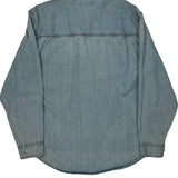 Levis Denim Shirt - Large Light Wash Cotton