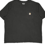 Carhartt T-Shirt - 2XL Black Cotton