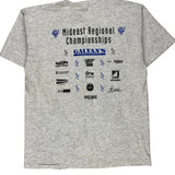 Triathlon Championships All Sport Single Stitch T-Shirt - Large Grey Cotton