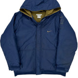 Nike Jacket - XL Blue Polyester