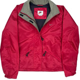 Nike Jacket - Medium Red Polyester