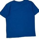 Junior Rodeo Carhartt Graphic T-Shirt - Small Blue Cotton