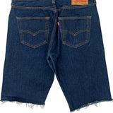 Levis Denim Shorts - 32W 11L Blue Denim