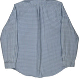 Ralph Lauren Checked Shirt - XL Blue Cotton