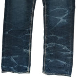 True Religion Contrast Stitch Jeans - 38W 31L Dark Wash Cotton