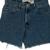 505 Levis Denim Shorts - 33W 9L Blue Cotton