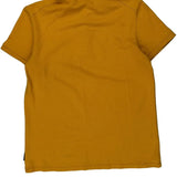 Armani Exchange Polo Shirt - Large Yellow Cotton