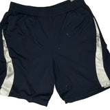 Nike Sport Shorts - Large Navy Polyester