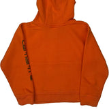 Carhartt Hoodie - XS Orange Cotton