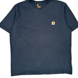 Carhartt T-Shirt - XL Navy Cotton
