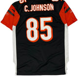 Cincinnati Bengals Reebok Nfl Jersey - XL Black Polyester