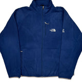Flight Series The North Face Fleece Jacket - 2XL Blue Polyester