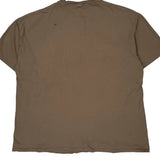 More Than A Woman Aaliyah Band T-Shirt - XL Brown Cotton