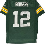 Age 8-12 Green Bay Packers Reebok Football Jersey - Medium Green Polyester