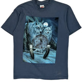 Alaska Anvil Single Stitch T-Shirt - Medium Blue Cotton