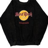 Hard Rock Cafe Hanes Sweatshirt - Large Black Cotton Blend