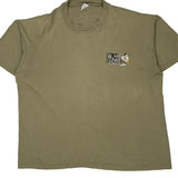 Jazz Concerts Anvil Graphic T-Shirt - 2XL Khaki Cotton