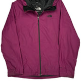 The North Face Waterproof Jacket - Large Purple Polyester