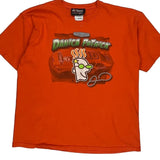 Danica Patrick Chase Authentics Nascar T-Shirt - XL Orange Cotton