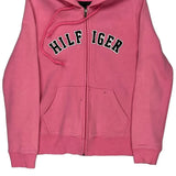 Tommy Hilfiger Hoodie - Medium Pink Cotton