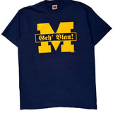 Fruit Of The Loom College T-Shirt - XL Navy Cotton