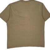 Carhartt T-Shirt - Large Beige Cotton