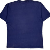 Nike T-Shirt - Large Blue Cotton