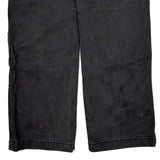 Carhartt Double Knee Carpenter Trousers - 30W 32L Black Cotton