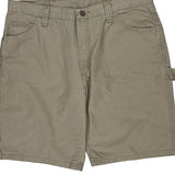 Wrangler Carpenter Shorts - 36W 10L Khaki Cotton