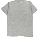 Kansas City Star Fruit Of The Loom Single Stitch T-Shirt - XL Grey Cotton