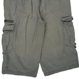 Guess Cargo Shorts - 31W 16L Grey Cotton