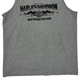 Toledo Harley Davidson Graphic Tank Top - No Size Gray Cotton