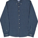 Tommy Hilfiger Slim Fit Shirt - Large Blue Cotton