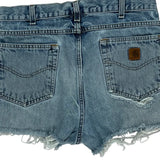 Carhartt Denim Shorts - 32W UK 14 Light Wash Cotton