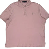 Polo By Ralph Lauren Polo Shirt - XL Pink Cotton