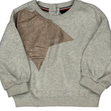 Age 18 Months Tommy Hilfiger Sweatshirt - 3XS Gray Cotton