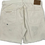 Polo By Ralph Lauren Denim Shorts - 34W 10L White Cotton
