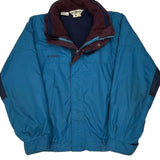 Columbia Jacket - Large Burgundy Polyester