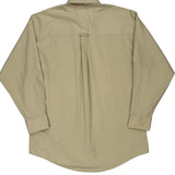 Chaps Ralph Lauren Shirt - Large Beige Cotton