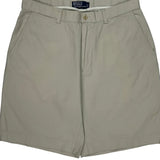Polo By Ralph Lauren Chino Shorts - 33W 8L Beige Cotton