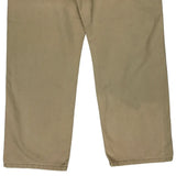 Lee Carpenter Trousers - 36W 31L Beige Cotton Blend