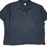 Carhartt Polo Shirt - 3XL Navy Cotton
