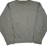 Chaps Ralph Lauren Spellout Sweatshirt - Large Gray Cotton