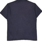 Bald Eagle Anvil Single Stitch T-Shirt - XL Navy Cotton