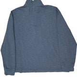 Polo By Ralph Lauren 1/4 Zip - XL Blue Cotton