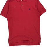 Polo By Ralph Lauren Polo Shirt - Medium Red Cotton