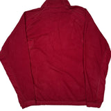 Nike Long Sleeve T-Shirt - 2XL Red Polyester