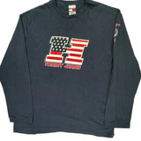 Tommy Jeans Long Sleeve T-Shirt - XL Navy Cotton