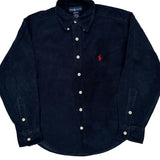 Age 8-10 Ralph Lauren Cord Shirt - Small Navy Cotton
